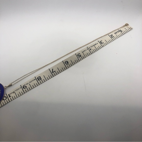 VTG Murano Millefiori Gold Tone 925 Pendant w 1/20 14k Gold Fill Chain 19” & 2” - Picture 9 of 12